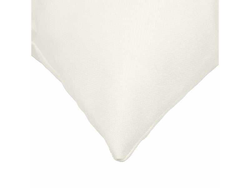  Lot de 2 coussins avec oreiller, coussins décoratifs heerlen blanc tissu cf50165  - Conforama E