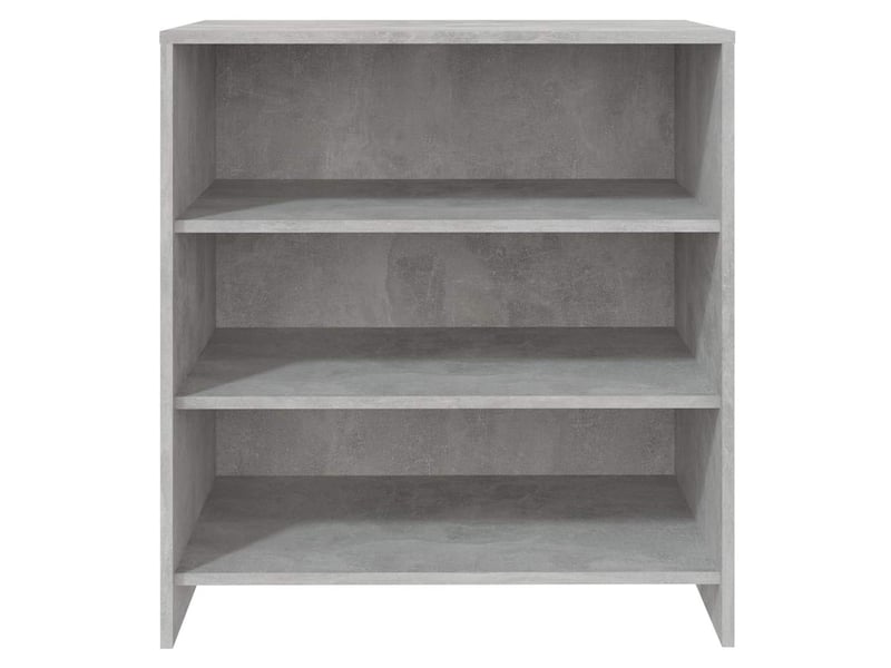  Buffet - bahut - meuble de rangement gris béton 70x40,5x75 cm bois d'ingénierie  - Conforama E