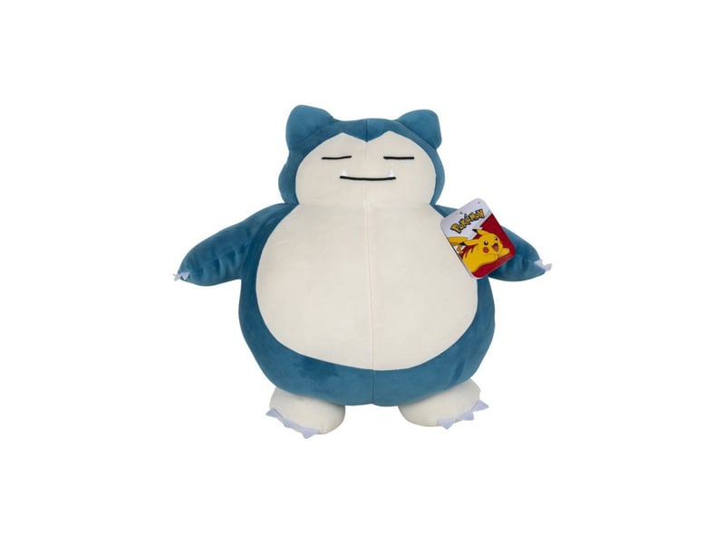  Peluche ronflex snorlax position endormie 45 cm ultra douce AABXC74201 - Conforama C