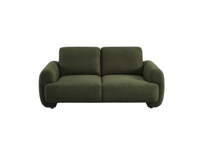  Canapé 2 places tissu kaki - zenio  - Conforama B