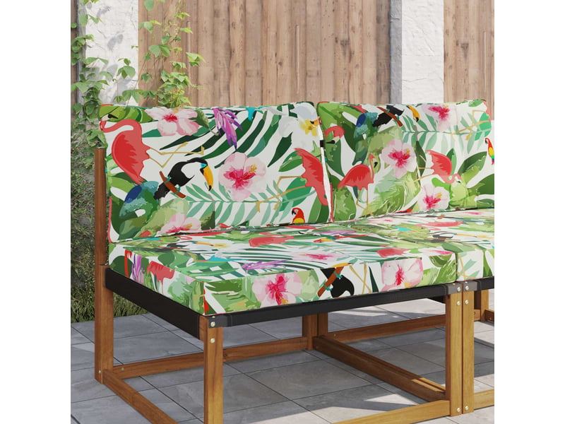  Coussin de canapé d'extérieur, coussin de chaise polyester coloré 80 x 68,5 cm cf54065  - Conforama B