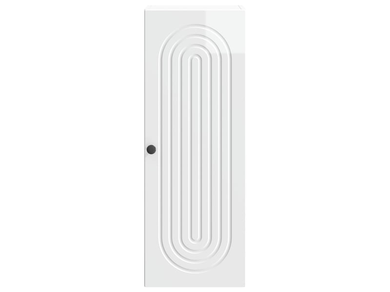  Armoire murale salon, meuble de rangement blanc brillant 33 x 34,5 x 90 cm shl4695  - Conforama D