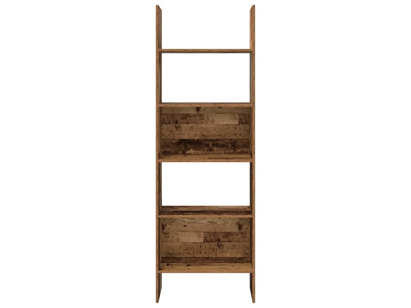  Bibliothèque 5 niveaux, armoire à livres 60 x 35 x 180 cm bois d'ingénierie shl7619  - Conforama E