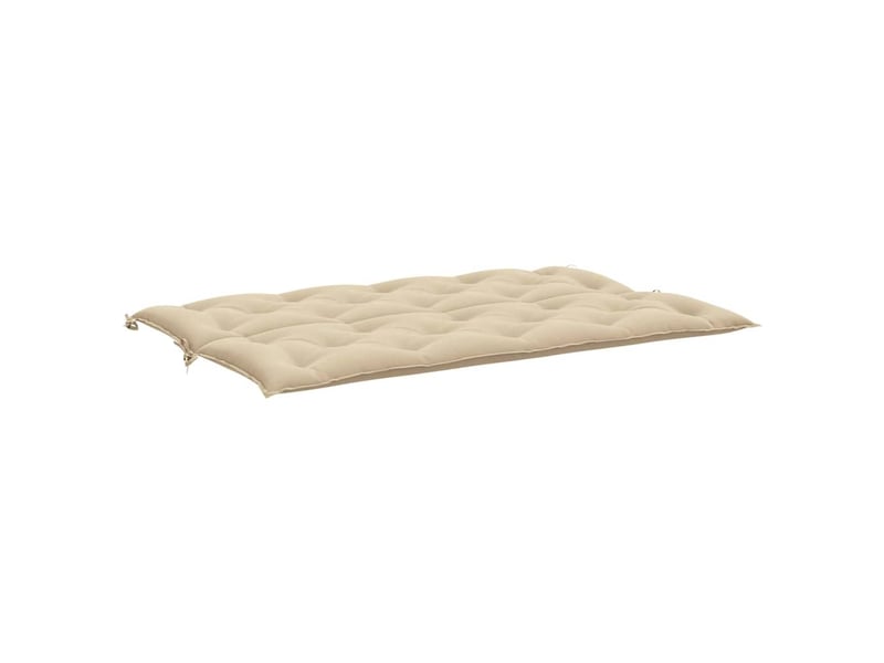  Coussin de banc de jardin, coussin d'assise beige 150x(50+50)x7 cm tissu oxford cf52653  - Conforama E