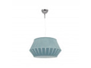 Suspension fabrilamp espiral e27 coloris vert ø 35 cm hauteur réglable 25-95 cm