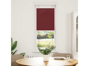 Store plissé, store de fenêtre rouge bordeaux 45x150 cm largeur du tissu 44,4 cm cf47037