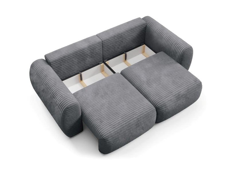  Canapé convertible premium cloud gris anthracite  - Conforama E
