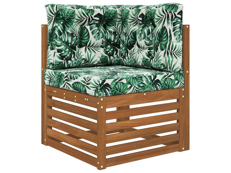  Coussin de canapé d'extérieur, coussin de chaise polyester motif feuilles cf54111  - Conforama C