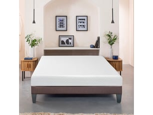 Matelas 80x200 cm <strong>BELLECOUR</strong>  <strong>3MA116.0820</strong> Mousse + mémoire de forme soutien Medium épaisseur 21 cm