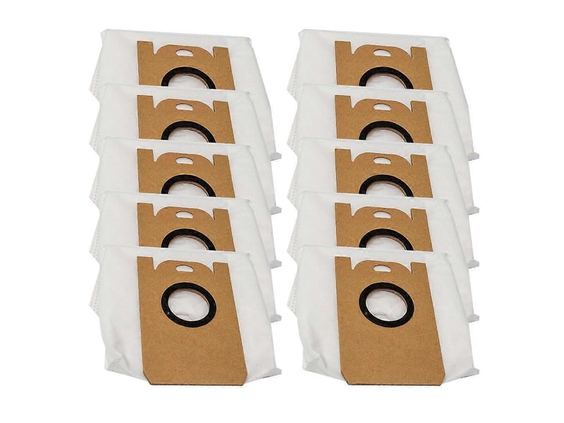 10pack dust bags for redkey r10 robot vacuum cleaner replacement dust bags vacuum cleaner accessories  - Conforama C