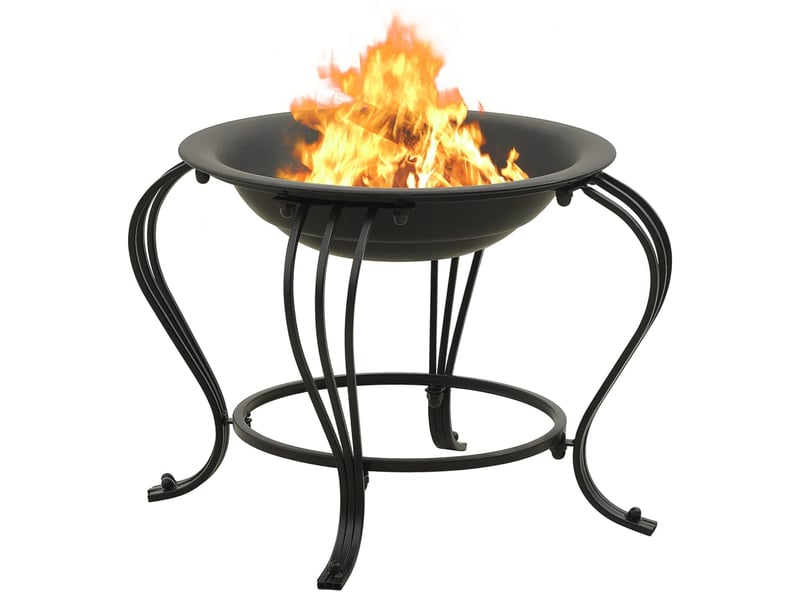  Brasero exterieur, foyer camping avec tisonnier 49 cm acier  - Conforama D