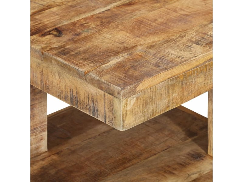  Table basse | table d'appoint salon 45x45x40 cm bois de manguier massif  - Conforama D