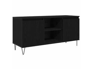 Meuble tv coloris noir 104 cm <strong></strong>  <strong></strong>