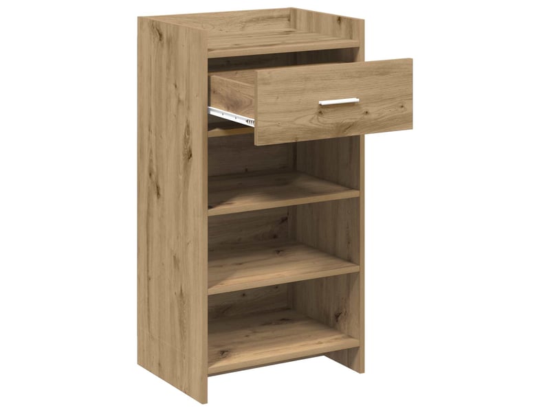  Meuble à chaussure, cabinet à chaussures 48x36x92 cm bois d'ingénierie shl6673  - Conforama D