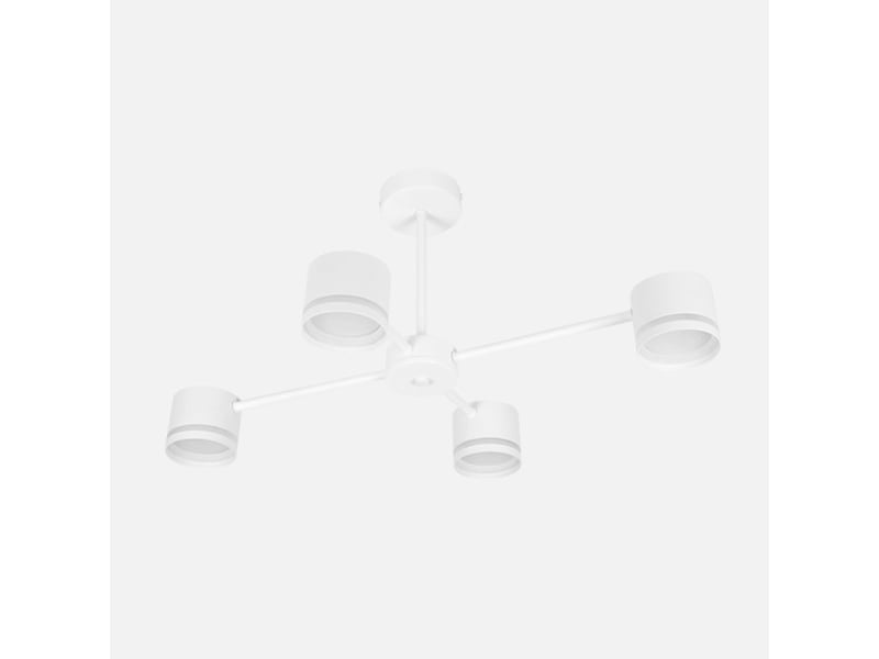  Fabrilamp ortiga, lampe, moderne, 4 x gx53, blanc, 30 x 65 x 43 cm 253654001 - Conforama A