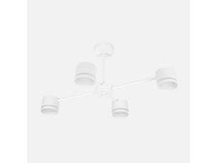 Fabrilamp ortiga, lampe, moderne, 4 x gx53, blanc, 30 x 65 x 43 cm