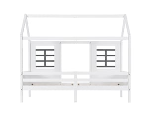 Lit banquette 90x200 cm <strong>DZMDIP</strong> <strong></strong> coloris blanc
