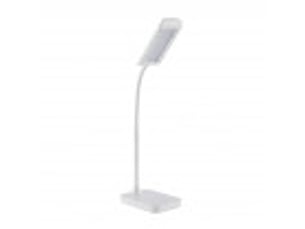Fabrilamp oliver lampe de bureau led blanche 5 w 375 lm 6000 k, flexible, tactile, 3 intensités
