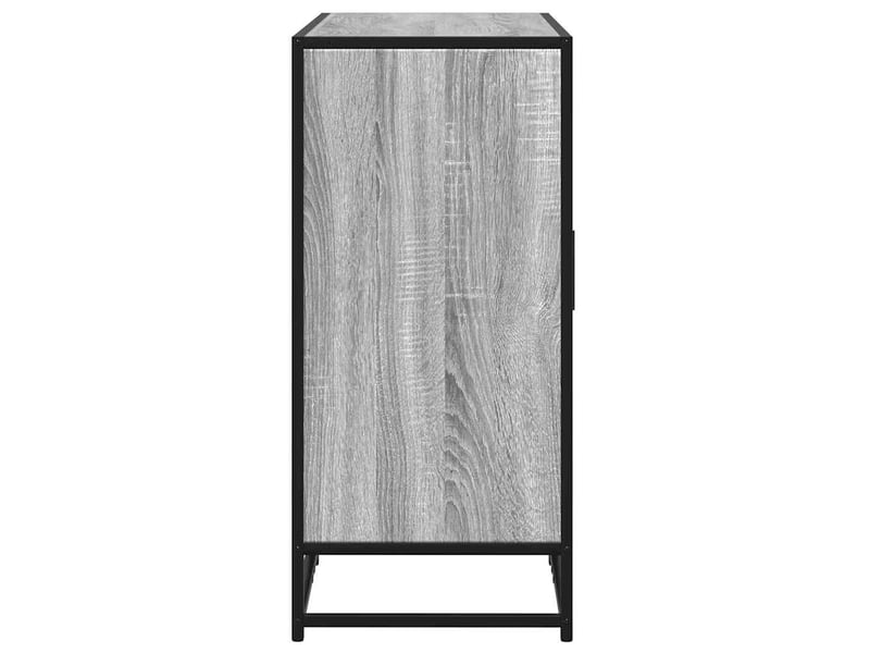  Buffet - bahut - meuble de rangement sonoma gris 92x35x76 cm bois d'ingénierie  - Conforama E