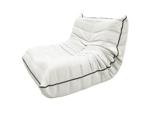 Fauteuil fixe <strong>MODENVIE</strong> <strong></strong> Tissu blanc vendu A l'unité