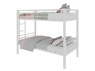 Lit superposé 90x190 cm PHOEBE CAT   coloris blanc