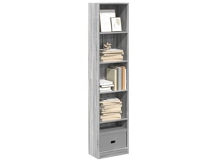 Bibliotheque coloris gris <strong></strong> <strong></strong> - 40 cm x 176 cm