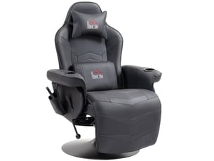 Fauteuil relax électrique   Cuir / Croûte de Cuir noir