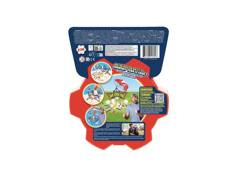  Kit scientifique egg drop challenge avec parachute 8 ans CRU0630996116043 - Conforama C