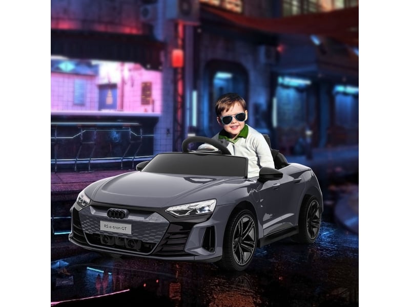  Voiture électrique enfant 12v 103x58x41 cm radiocommandée métal gris  - Conforama B
