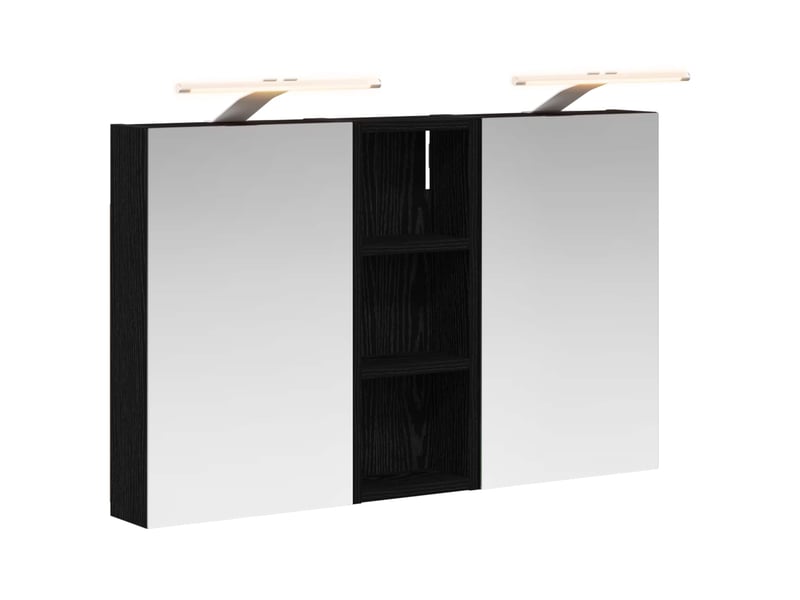  Ensemble de meubles de salle de bain 3 pcs 80x10.5x50 cm shl574  - Conforama A