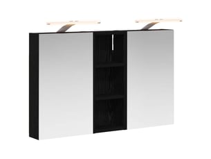 Ensemble de meubles de salle de bain 3 pcs 80x10.5x50 cm shl574