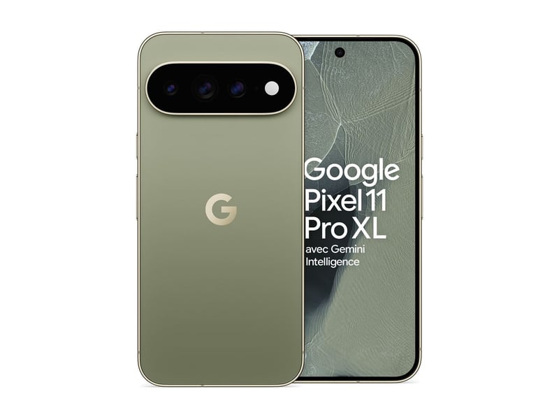  Smartphone pixel 11 pro xl 5g 6,73 oled ltpo 12 go 256 go double sim olive 1-23314163 - Conforama A