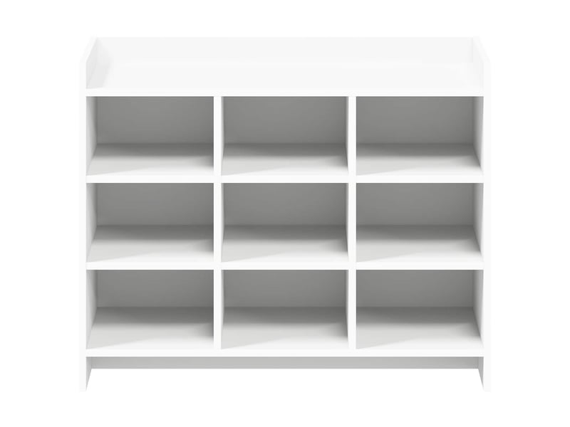  Meuble à chaussure, cabinet à chaussures blanc 85x39,5x70 cm bois d'ingénierie  - Conforama D