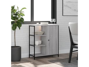 Buffet - bahut - meuble de rangement sonoma gris 70x30x80 cm bois d'ingénierie