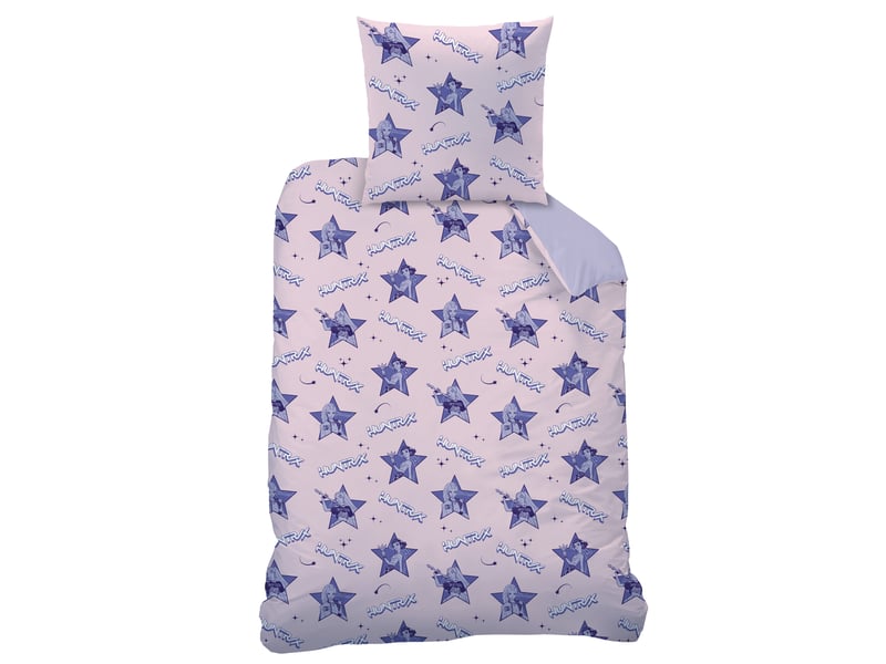  Parure de lit imprimée 100% coton, kpop demon hunters slaypop 140x200+63x63cm  - Conforama D