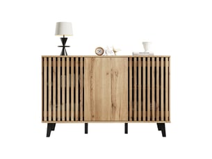 Buffet 3 porte(s) 0 tiroir(s) <strong>BGSRYAO</strong> <strong></strong> - 150 cm coloris marron