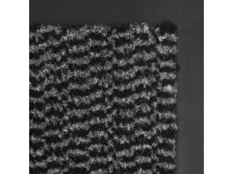  Tapis d'entrée rectangulaire noué 60x90 cm anthracite - comfortxl 132706 - Conforama E