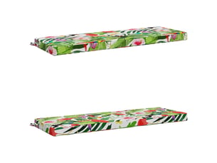 Lot de 2 coussins de banc, coussins d'assise soest 100 % polyester cf56940