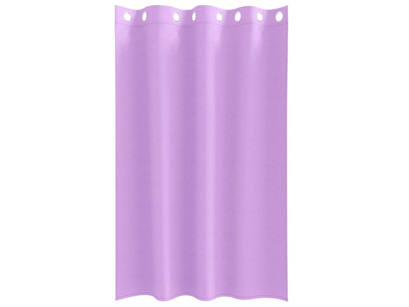  Lot de 2 rideaux occultants, rideaux black-out avec anneaux pourpre 175 x 140 cm cf44733  - Conforama D