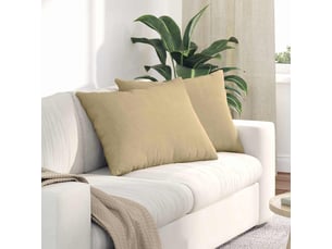 Lot de 2 coussins de canapé, coussins décoratifs vert gris 70 x 50 cm cf59206