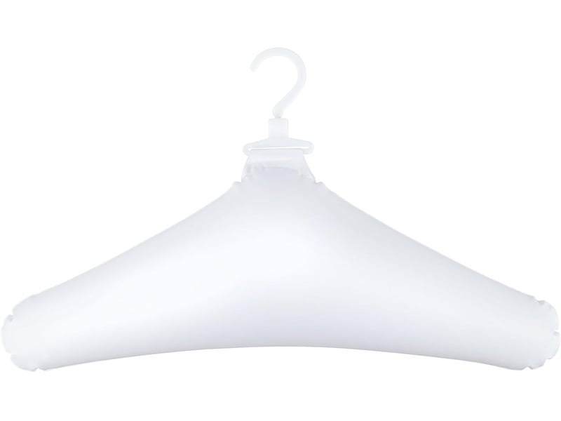  Crochets muraux 10 pièces par set - gonflable et pliable - les cintres sur la route!, blanc  - Conforama A