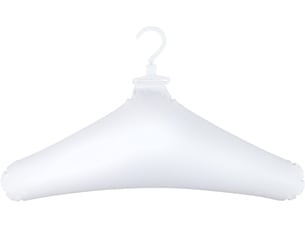 Crochets muraux 10 pièces par set - gonflable et pliable - les cintres sur la route!, blanc
