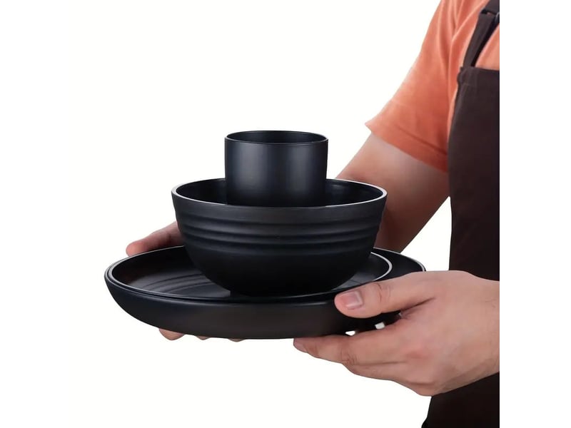  Service de vaisselle en polypropylène léger et incassable 16 pcs  - Conforama C