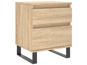 Table de chevet - cabinet de chevet - table de nuit chêne sonoma 40x35x50 cm bois d’ingénierie