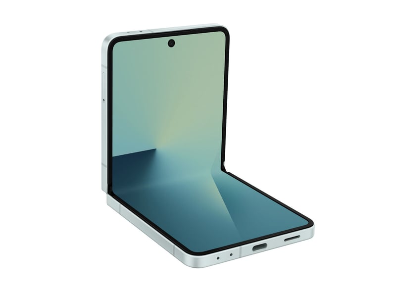  Smartphone samsung galaxy z flip7 5g 6,9 octa core exynos 2500 12 gb ram 256 gb vert  - Conforama D