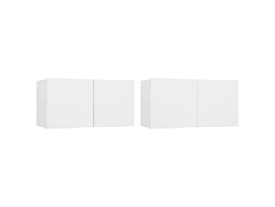 Meuble tv coloris blanc 60 cm <strong></strong>  <strong></strong>