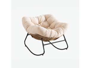 Fauteuil fixe  <strong>MODFU</strong> Tissu beige