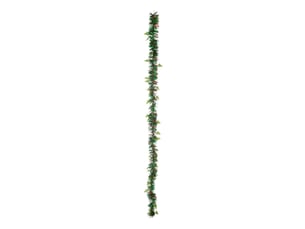 Guirlande de noël sapin à pastilles rouge et vert 100 x 6 x 2 m