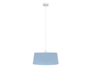 Suspension enfant fabrilamp consciencia bleu ciel 1xe27 hauteur réglable 35-102 cm ø40 cm