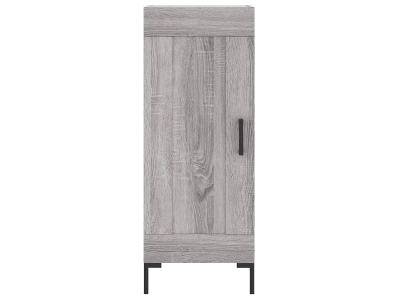  Buffet - bahut - meuble de rangement sonoma gris 34,5x34x90 cm bois d'ingénierie  - Conforama E